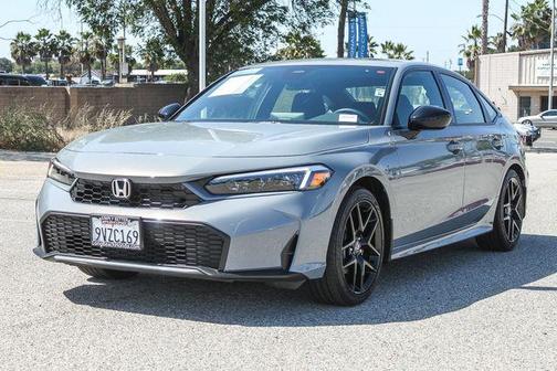 Urban Gray Pearl 2026 Honda Civic Hybrid Sport