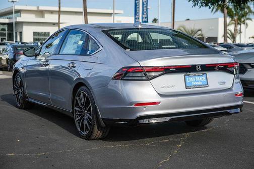 Solar Silver Metallic 2026 Honda Accord Hybrid Touring