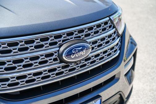Carbonized Gray Metallic 2023 Ford Explorer Limited