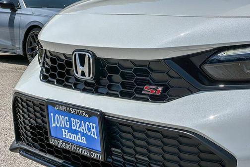 Platinum White Pearl 2026 Honda Civic Si Base