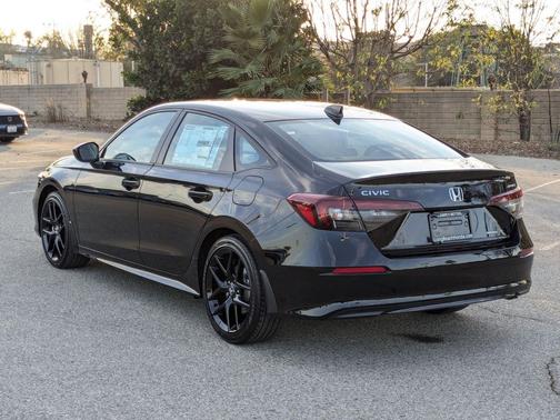 Crystal Black Pearl 2026 Honda Civic Hybrid Sport