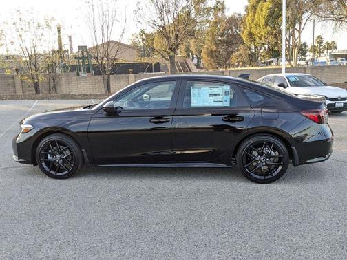 Crystal Black Pearl 2026 Honda Civic Hybrid Sport