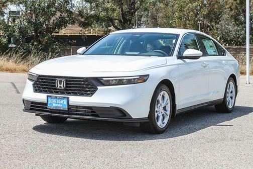 Platinum White Pearl 2026 Honda Accord LX 1.5T