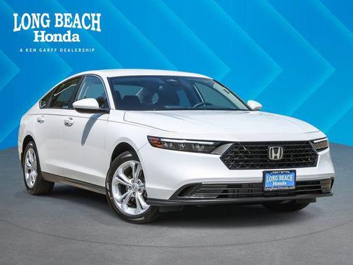 Platinum White Pearl 2026 Honda Accord LX 1.5T