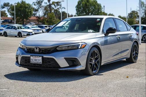 Lunar Silver Metallic 2023 Honda Civic Sport
