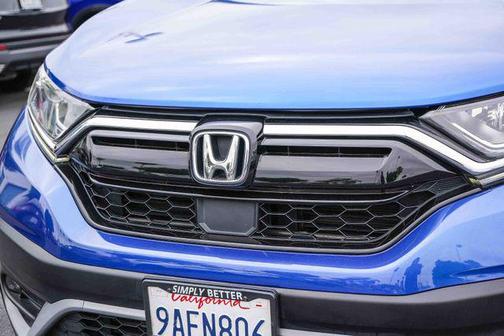 Aegean Blue Metallic 2022 Honda CR-V AWD EX