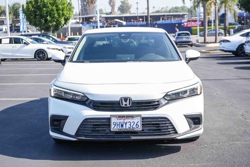Platinum White Pearl 2023 Honda Civic