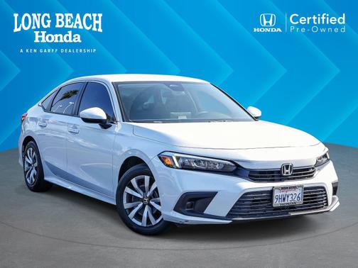 Platinum White Pearl 2023 Honda Civic