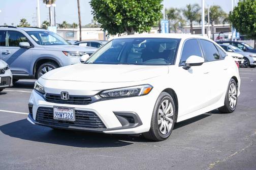 Platinum White Pearl 2023 Honda Civic