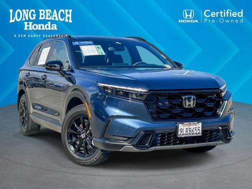 Canyon River Blue Metallic 2024 Honda CR-V Hybrid