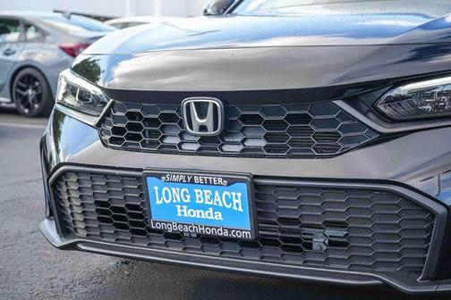 Crystal Black Pearl 2025 Honda Civic Sport
