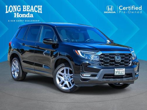 Crystal Black Pearl 2025 Honda Passport AWD EX-L