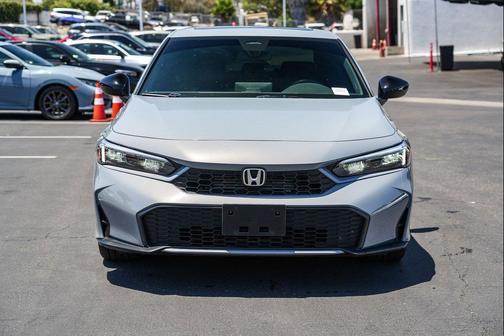 Sonic Gray Pearl 2026 Honda Civic Hybrid Sport