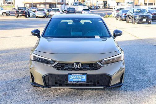 Sand Dune Pearl 2026 Honda Civic Hybrid Sport