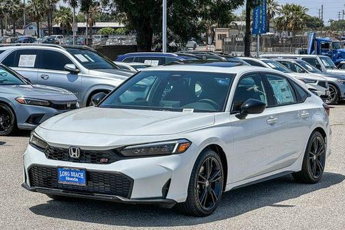 Platinum White Pearl 2026 Honda Civic Si Base