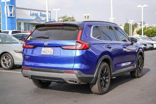 Canyon River Blue Met 2025 Honda CR-V Hybrid Sport AWD