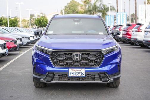Canyon River Blue Met 2025 Honda CR-V Hybrid Sport AWD