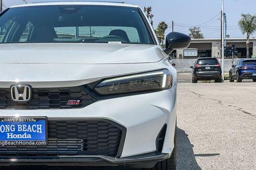 Platinum White Pearl 2026 Honda Civic Si Base