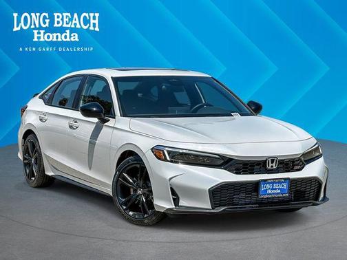 Platinum White Pearl 2026 Honda Civic Si Base