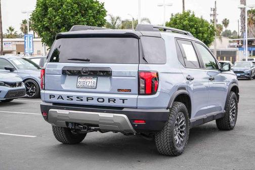 Sonic Gray Pearl 2026 Honda Passport AWD TrailSport