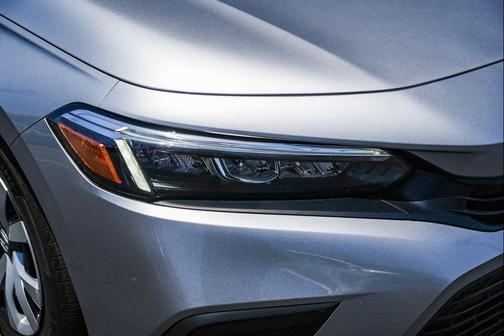 Lunar Silver Metallic 2024 Honda Civic LX