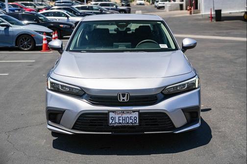 Lunar Silver Metallic 2024 Honda Civic LX