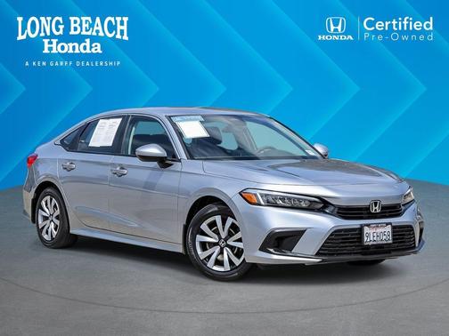 Lunar Silver Metallic 2024 Honda Civic LX