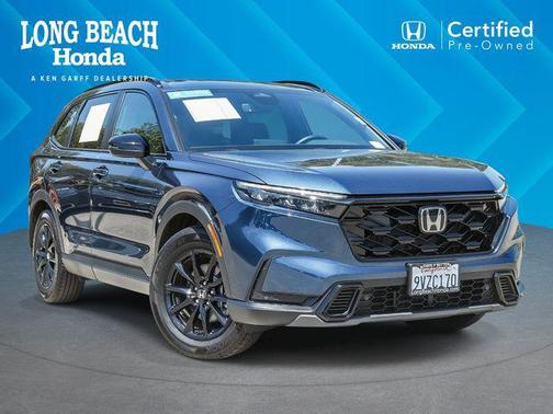 Canyon River Blue Metallic 2026 Honda CR-V Hybrid Sport-L FWD