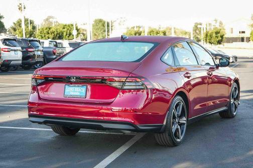 Radiant Red Metallic 2026 Honda Accord SE