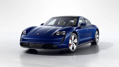 Gentian Blue Metallic 2022 Porsche Taycan