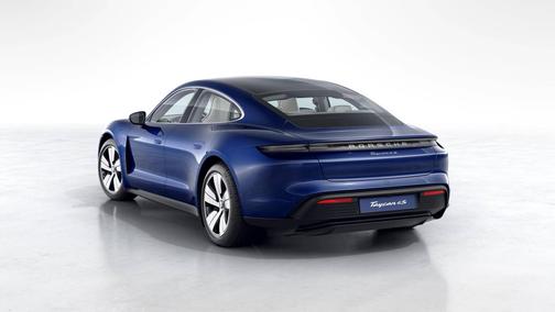 Gentian Blue Metallic 2022 Porsche Taycan