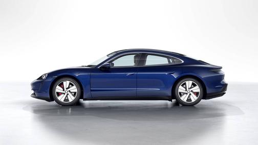 Gentian Blue Metallic 2022 Porsche Taycan