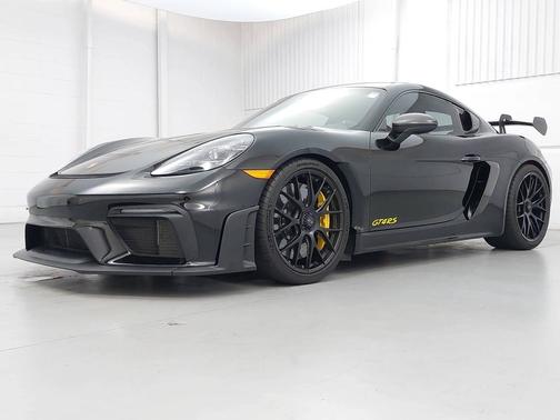 Black 2025 Porsche 718 Cayman