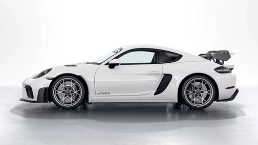 White 2025 Porsche 718 Cayman