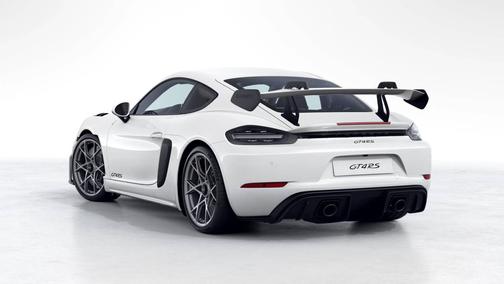 White 2025 Porsche 718 Cayman