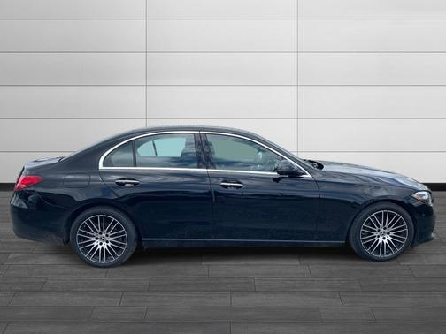 Black 2025 Mercedes-Benz C-Class