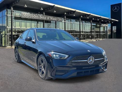 Black 2024 Mercedes-Benz C-Class