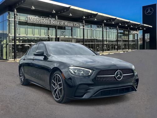 Black 2022 Mercedes-Benz E-Class