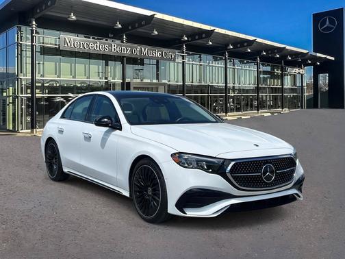 Polar White 2025 Mercedes-Benz E-Class E 350
