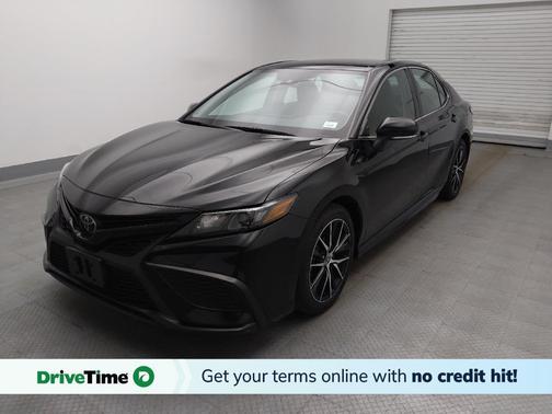 Midnight Black Metallic 2023 Toyota Camry SE