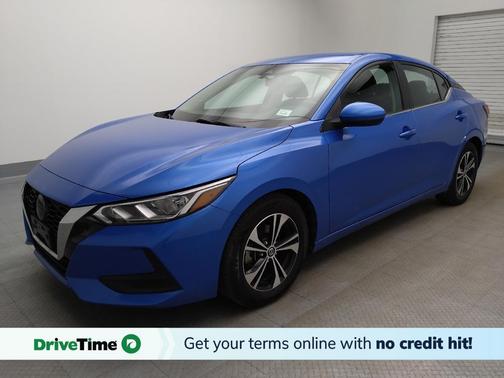 Electric Blue Metallic 2021 Nissan Sentra SV