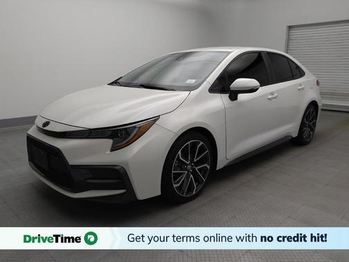 Blizzard Pearl 2021 Toyota Corolla SE