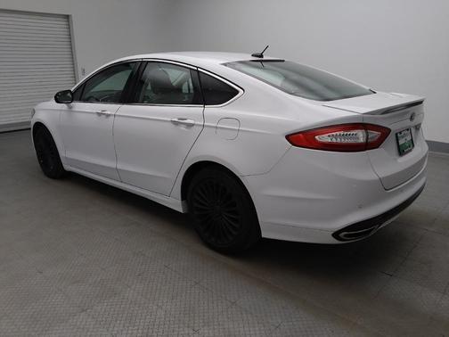 White 2016 Ford Fusion Titanium