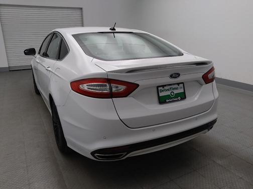 White 2016 Ford Fusion Titanium