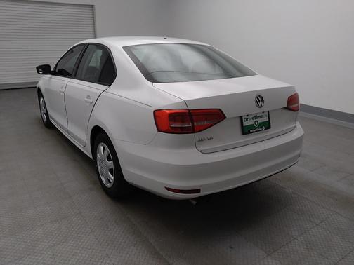Pure White 2015 Volkswagen Jetta 2.0L S
