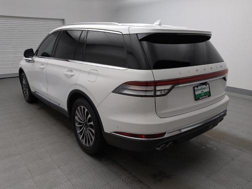Pristine White Metallic Tri-Coat 2020 Lincoln Aviator Reserve