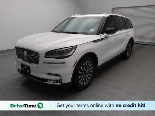 Pristine White Metallic Tri-Coat 2020 Lincoln Aviator Reserve
