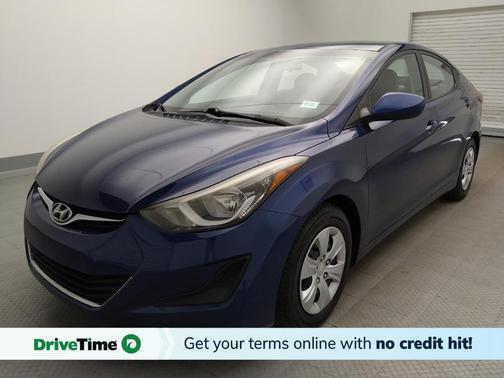 Lakeside Blue 2016 Hyundai ELANTRA SE