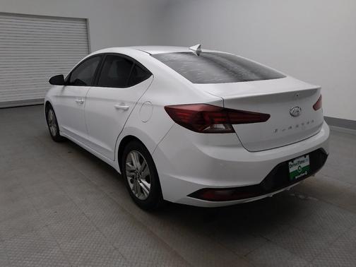 Quartz White Pearl 2019 Hyundai ELANTRA SEL