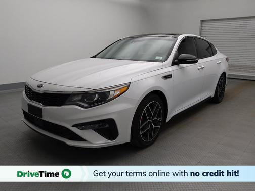 Snow White Pearl 2020 Kia Optima SX Turbo